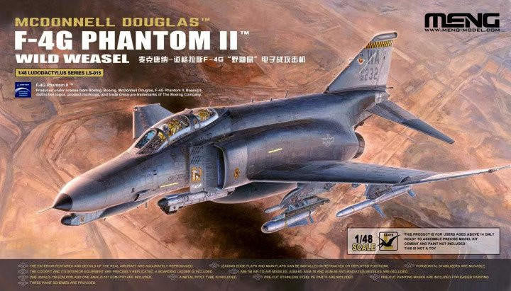 Meng 1/48 F-4G Phantom II LS015